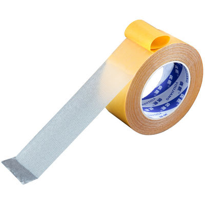 160MIC PVC 접착 카펫 천 유관 테이프 결합 노란색 뜨거운 녹음