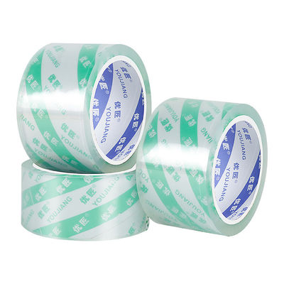 카튼 포장 BOPP 자기 접착 테이프 투명 48mm