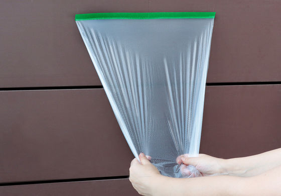 30cm 4 Flood Moisture Proof PE 사전 테이프 된 마스킹 필름