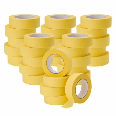 강한 고무 접착제 장식용 크레프 50mm 베이지 일반용 마스킹 종이 테이프
