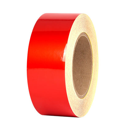 붉은 면화 불 retardant 안전 테이프 반사 물질 제품 천 테이프